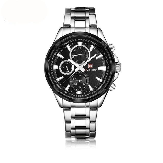 Army military men wristwatch full steel quartz fashion casual sport relogio masculino