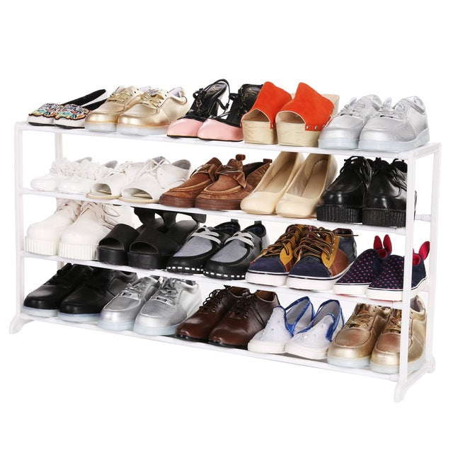 Portable 4/7/10 Tier Shoes Rack Stand Shelf Shoes Organizer Storage Home Decor
