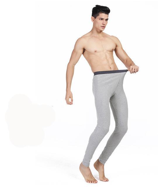 Leggings pants warm long thermal underwear for men