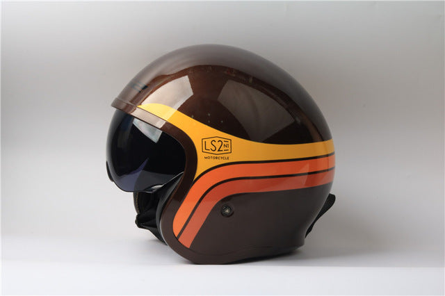 Vespa motorcycle helmets retro vintage helmet open face capacete motociclismo spitfire helmet