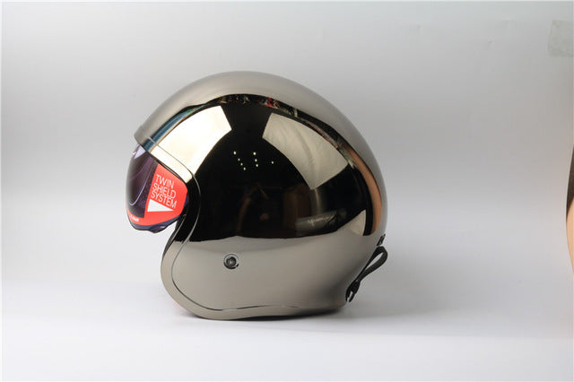 Vespa motorcycle helmets retro vintage helmet open face capacete motociclismo spitfire helmet