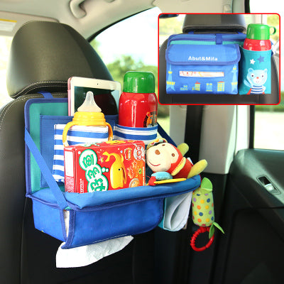 Car Organizer Backseat Babysitter Seat Back Storage for Kids