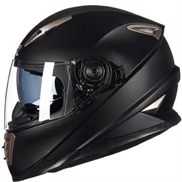 Full face motorcycle helmet double lens with shield lock system moto casco Chopper
