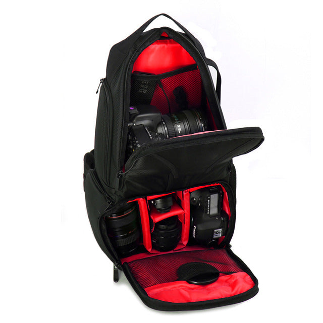 Camera bag video backpack waterproof large capacity multi-functional