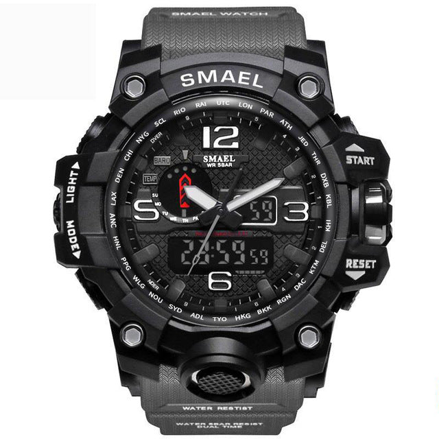 Men military watch sport army watch 50m waterproof shock wrist watches