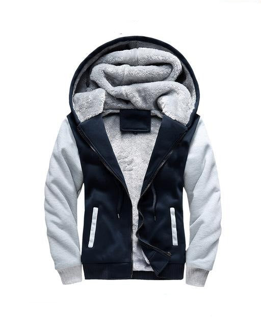Bomber jacket men sweatshirts hoodies coat warm sportwear tracksuit