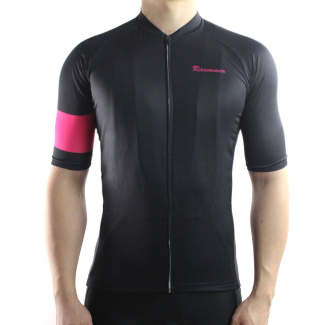 Cycling Jersey Mtb Bicycle Clothing Black color Short Sleeve Sportwear for Men