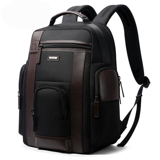 Laptop Backpack For Men Black Multi Pocket Business bag USB Charging