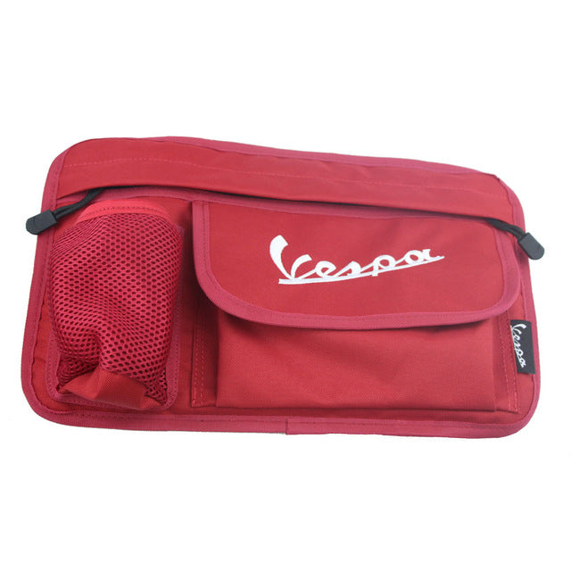 Motorcycle accessories Vespa bag storage black red army green color