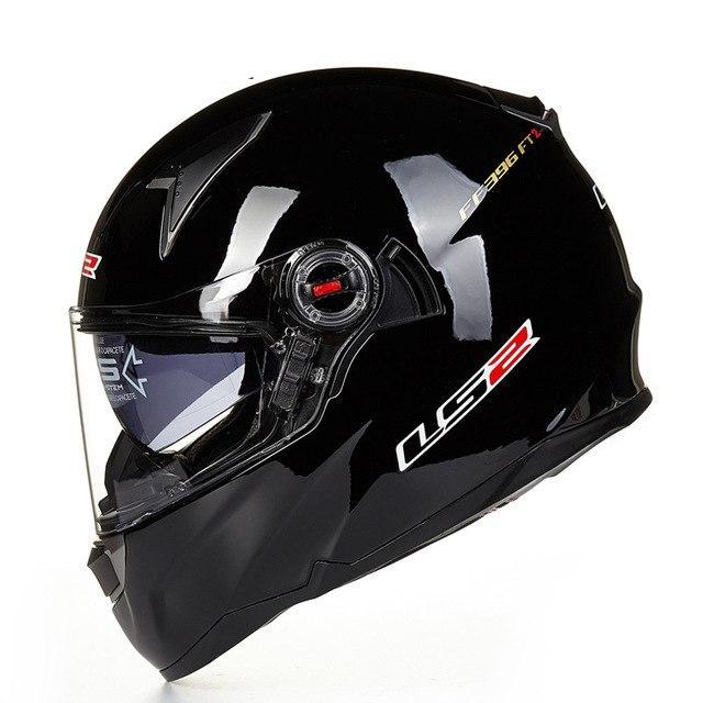 full face motorcycle helmet racing fiberglass with sun shield airbag