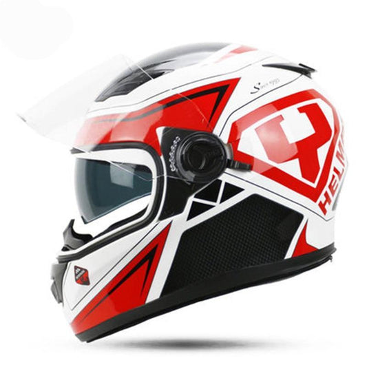 Full face vespa helmet motorcycle dual lens scooter helmets motoqueiro