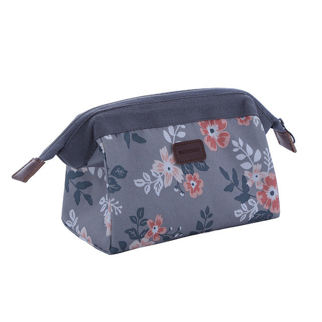 Cosmetic bag women beauty portable cute multifunction pouch toiletry