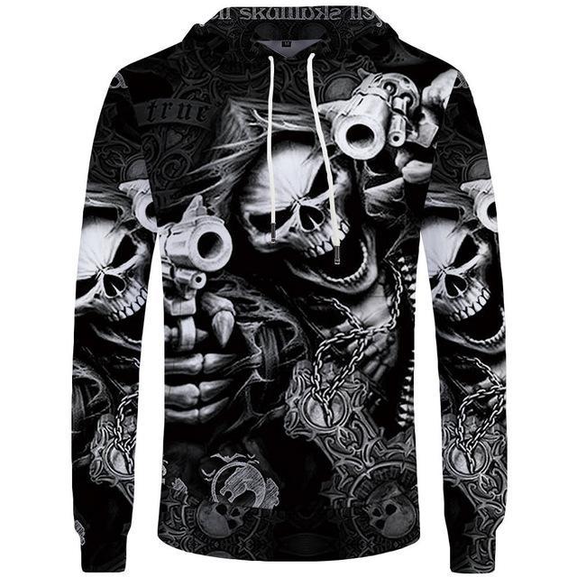Sweatshirt hoodie men 3d world map cool anime clothing