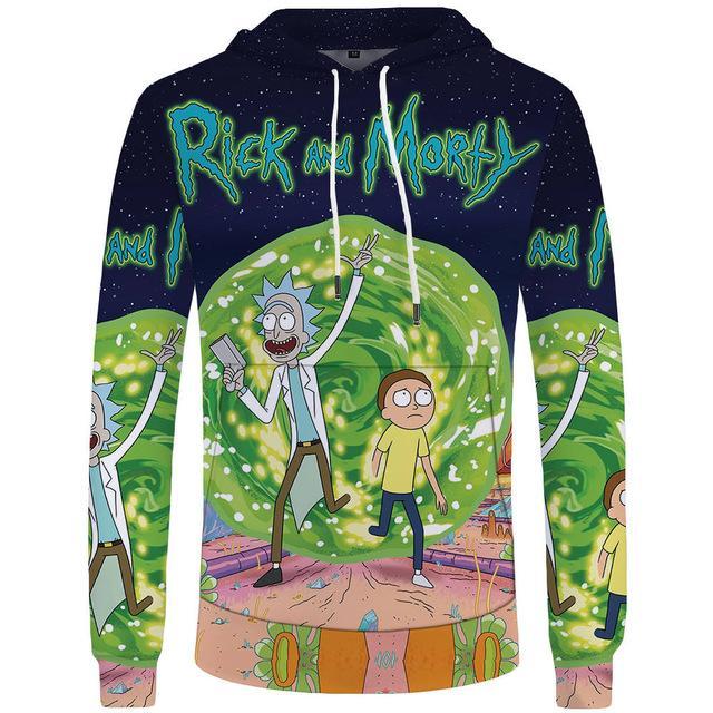 Sweatshirt hoodie men 3d world map cool anime clothing