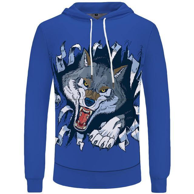 Sweatshirt hoodie men 3d world map cool anime clothing