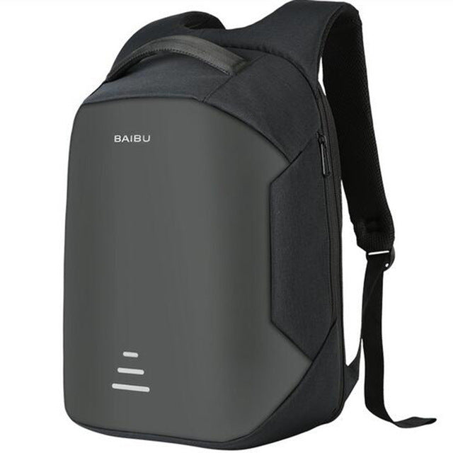 Men Backpack USB Charging for 15.6 inch Laptop Notebook Bag Travel Backpacks