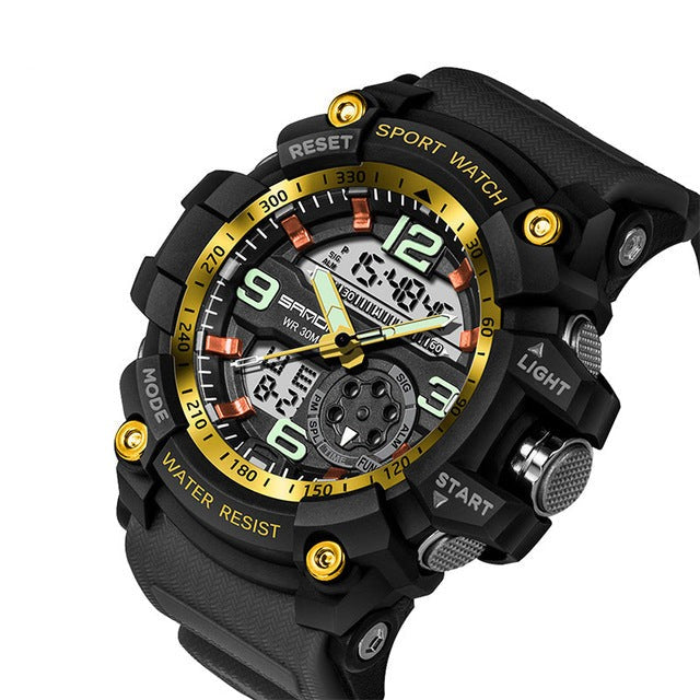 Men Sports Watches Military Watch Electronic LED Digital Wristwatches Man Relogio Masculino