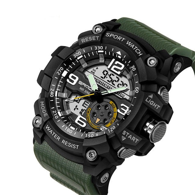 Men Sports Watches Military Watch Electronic LED Digital Wristwatches Man Relogio Masculino