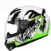 Full face motorcycle helmets visor lens anti fog casque racing biker chopper