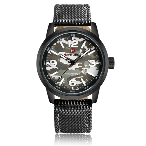Army military men wristwatch canvas sport watches relogio masculino