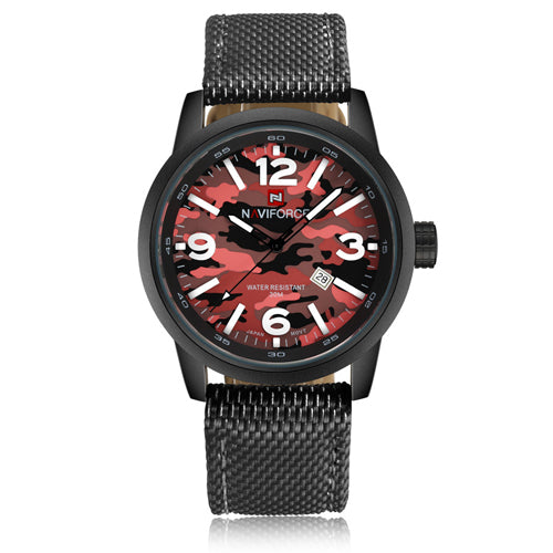 Army military men wristwatch canvas sport watches relogio masculino