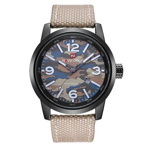 Army military men wristwatch canvas sport watches relogio masculino