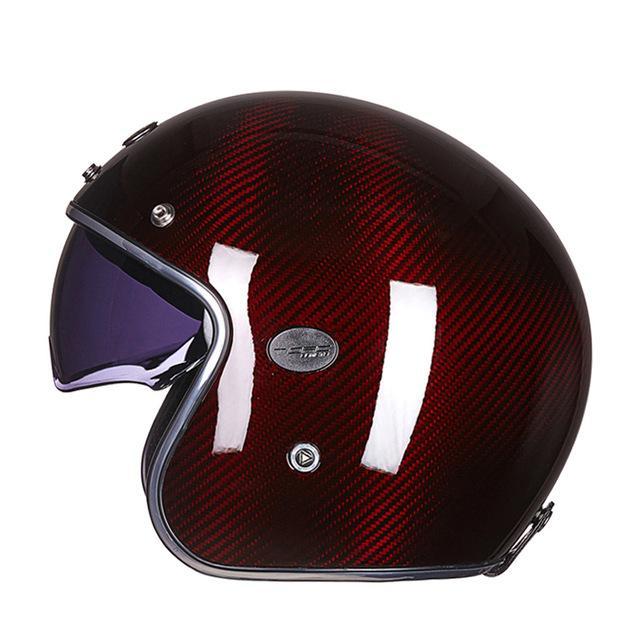 Vespa helmet motorcycle vintage scooter helmets open face visor jet style