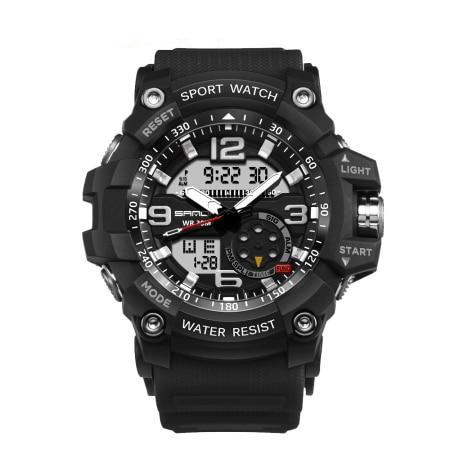 Men sport wristwatch LED digital quartz watch waterproof relogio
