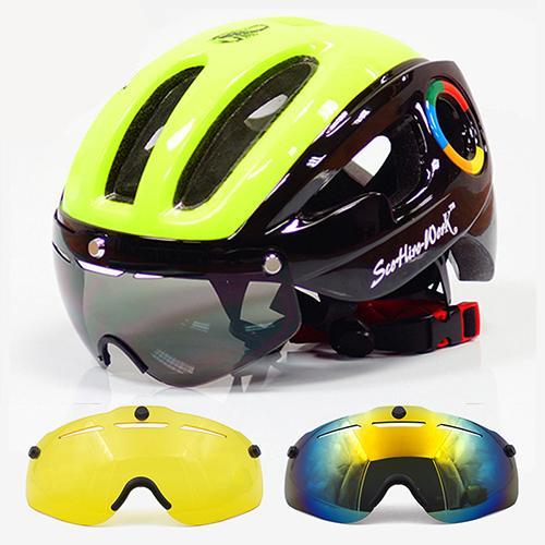 Glasses Bicycle Helmets road MTB mountain bike goggles cycling helmet sports Casco Ciclismo