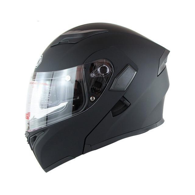 Full face motorcycle helmet flip up double lens motorbike helmets casco casque