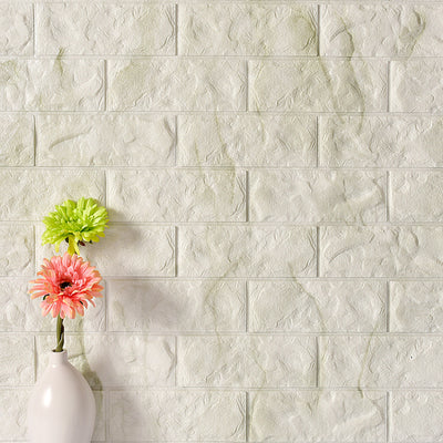 3D brick wallpaper wall stickers diy self adhesive foam waterproof living room home decor