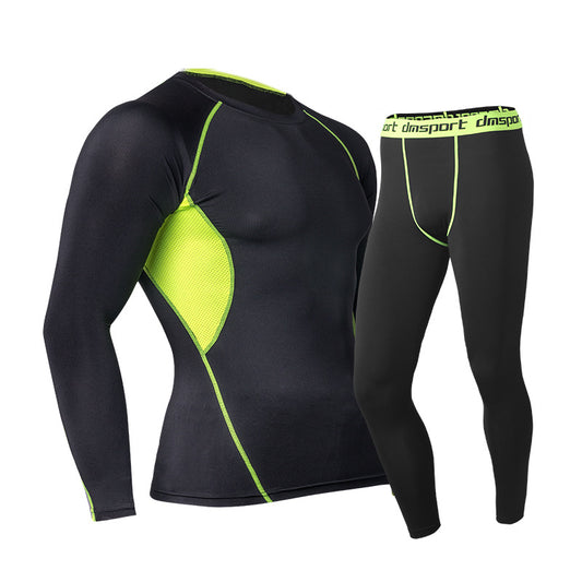 Thermal underwear sets for men warm long shirt pants clothes
