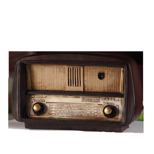 Vintage radio craft bar home decor gift antique imitation nostalgic
