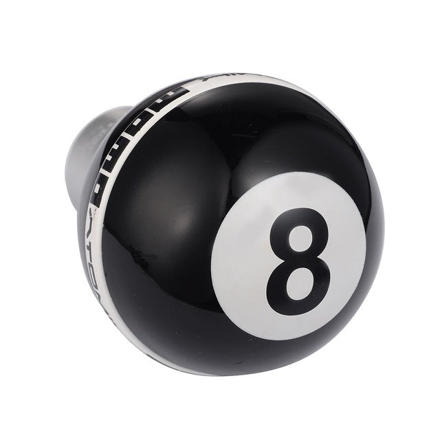 Car Gear Shift Knob Ball Black No.8 Custom Shift Knobs Transmission Shifter ball
