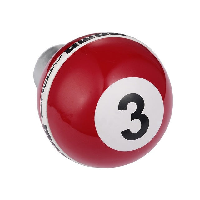 Car Gear Shift Knob Ball Black No.8 Custom Shift Knobs Transmission Shifter ball
