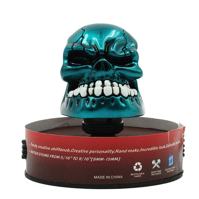 Custom Shift Knobs Skull Head Gear Shift Knob Car Interior Accessories