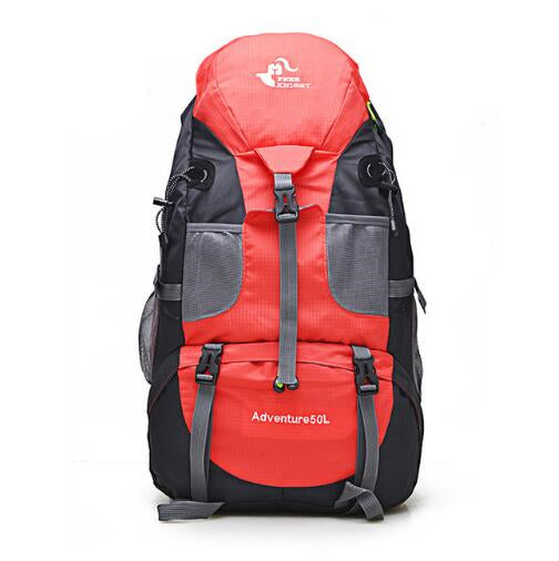 50L Outdoor Camping Backpack Climbing Bag Mountaineering Hiking Sports Rucksack