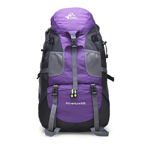 50L Outdoor Camping Backpack Climbing Bag Mountaineering Hiking Sports Rucksack