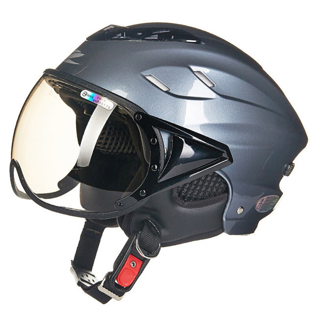 Vespa helmet half open face motorcycle helmets scooter motocicleta cascos for biker