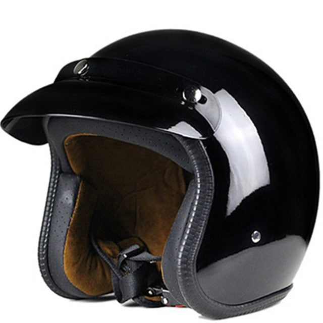 Vega helmet scooter motorcycle vintage 3/4 open face for biker