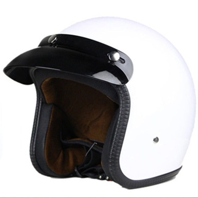 Vega helmet scooter motorcycle vintage 3/4 open face for biker