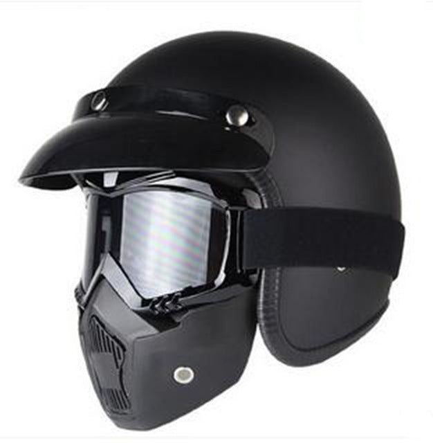 Vega helmet scooter motorcycle vintage 3/4 open face for biker