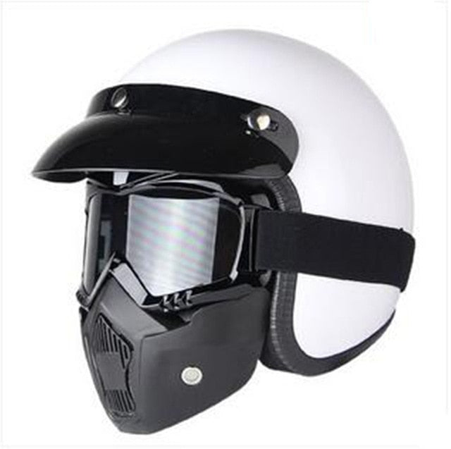 Vega helmet scooter motorcycle vintage 3/4 open face for biker