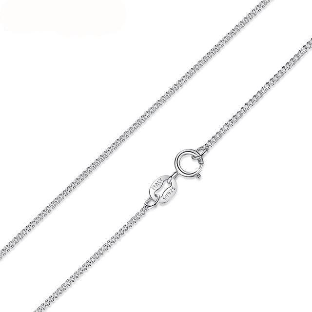 Necklaces 925 sterling silver link chains pendant charm for women luxury jewelry gift
