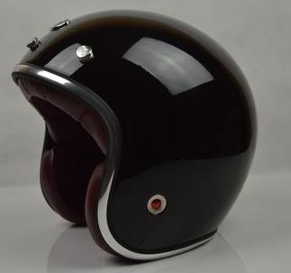 3/4 open face vintage motorcycle helmets retro scooter helmet jet racing road