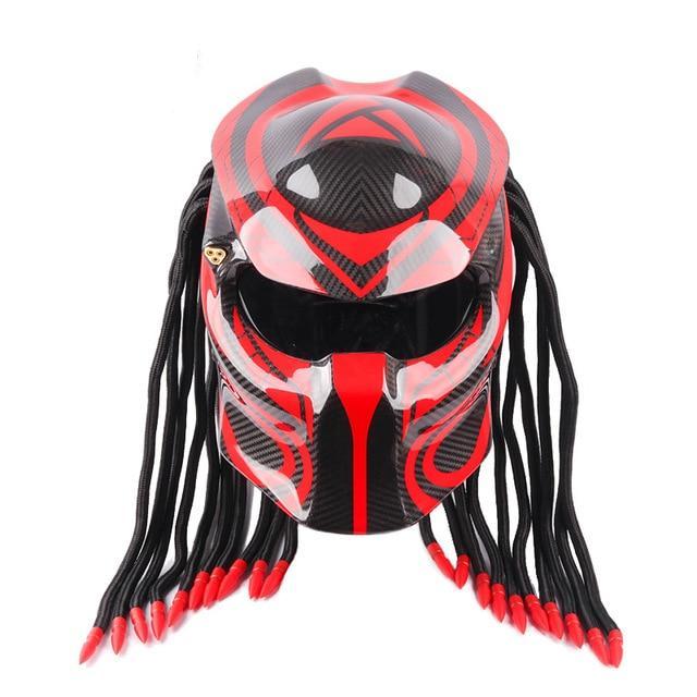 Iron warrior man helmet full face motorcycle helmets DOT Safety sport funny gift