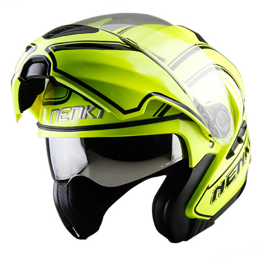 New open full face motorcycle helmets flip up moto casque classic crash helmet