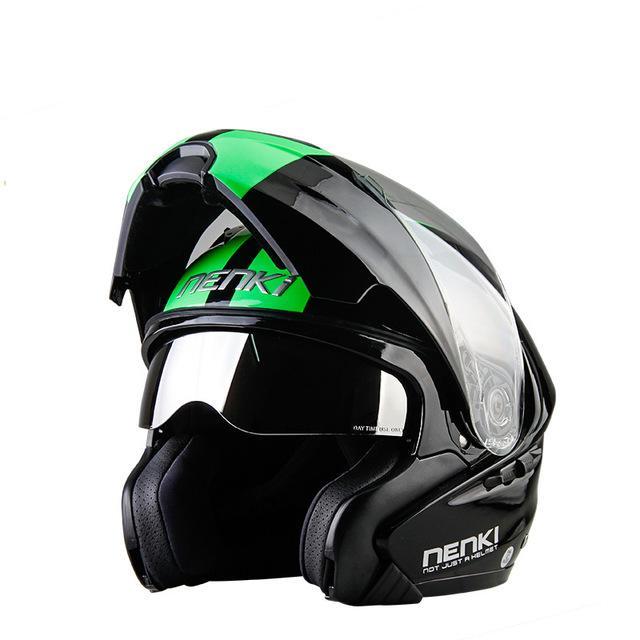 New open full face motorcycle helmets flip up moto casque classic crash helmet