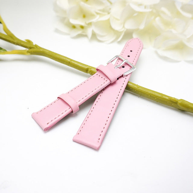 Leather watchbands 12mm 14mm 16mm 18mm 20mm straps watches for women