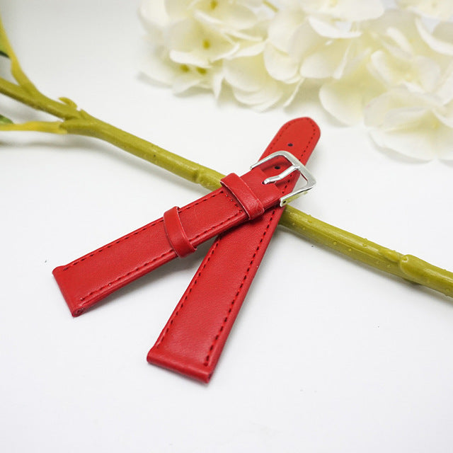 Leather watchbands 12mm 14mm 16mm 18mm 20mm straps watches for women